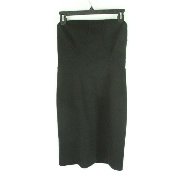 Helmut Lang Dress Strapless Cocktail Evening Womens 6 - Picture 1 of 6